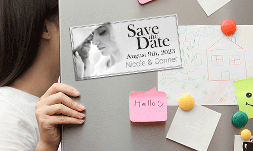 Save The Date Magnet